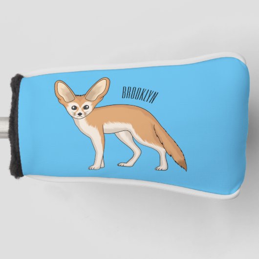 Couvre-club De Golf Illustration Fennec fox (Devant)