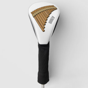 Couvre-club De Golf Illustration Pan flûte / panpipes