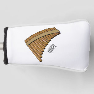 Couvre-club De Golf Illustration Pan flûte / panpipes
