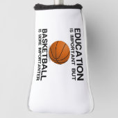 COUVRE-CLUB DE GOLF IMPORTANTE IMPORTANTE DU BASKETBALL (Tourné à 90°)