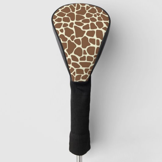 Couvre-club De Golf Impression de girafe (Devant)