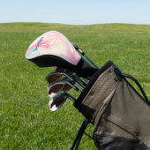 Couvre-club De Golf Impression Pastel Abstrait (In Situ)