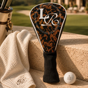 Couvre-club De Golf Impression Tortue Moderne Monogramme
