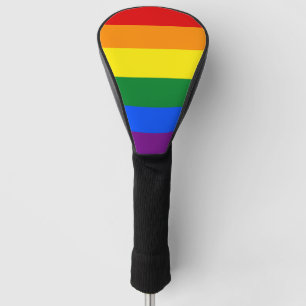 Couvre-club De Golf Indicateur Gay pride arc-en-ciel