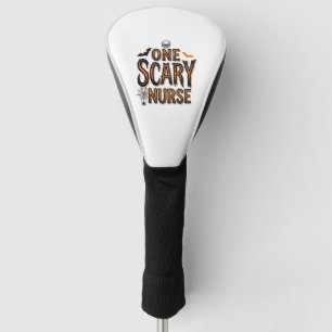 Couvre-club De Golf Infirmière effrayante Halloween Vintage Gravure T-