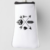 Couvre-club De Golf Ingrédients de bière (Tourné à 90°)