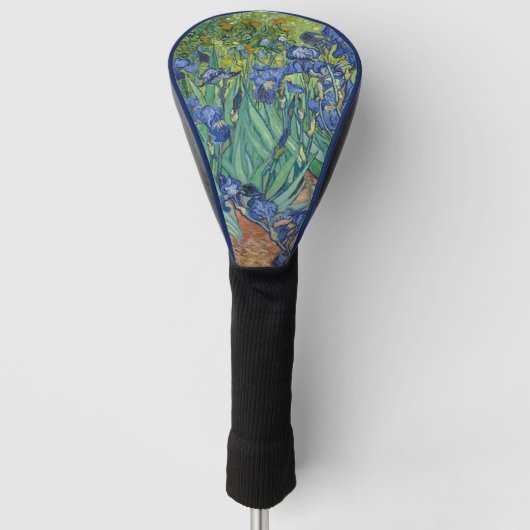 Couvre-club De Golf Irises par Van Gogh (Devant)
