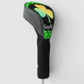 Couvre-club De Golf Irlandais St Patrick's Day Custom Designed Shamroc (Incliné)