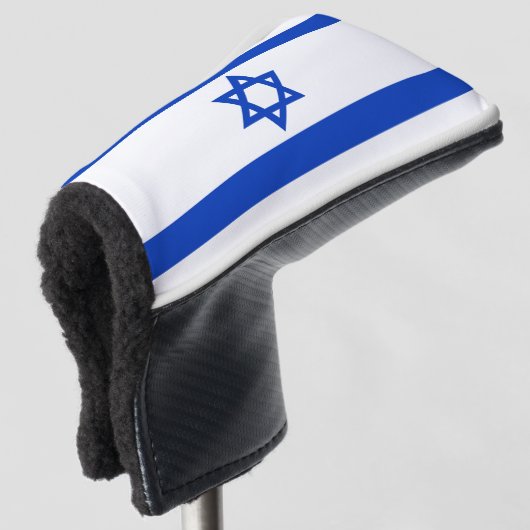 Couvre-club De Golf Israël drapeau patriotique moderne (Devant 3/4)