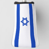 Couvre-club De Golf Israël drapeau patriotique moderne (Tourné à 90°)