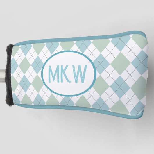 Couvre-club De Golf Jacquard monogramme (Devant)