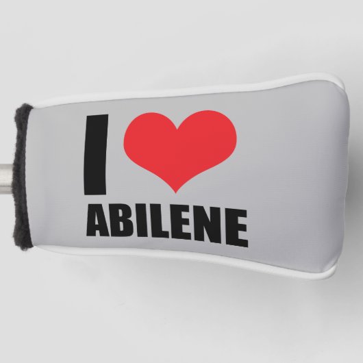 Couvre-club De Golf J'aime Abilene (Devant)