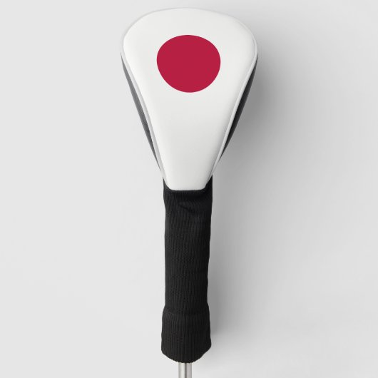 Couvre-club De Golf Japon - Drapeau japonais - Hinomaru (Devant)