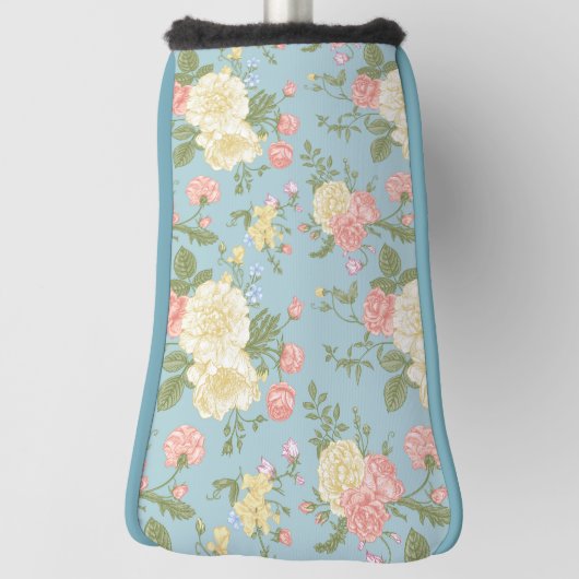 Couvre-club De Golf Jardin Peony motif floral (Tourné à 90°)