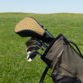 Couvre-club De Golf Jaune et pourpre (In Situ)