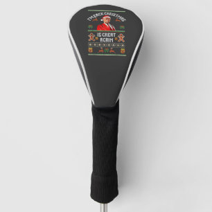 Couvre-club De Golf Je suis de retour, Noël est à nouveau génial Élect
