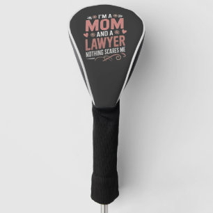 Couvre-club De Golf Je suis une maman et un avocat Rien ne me fait peu