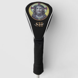 Couvre-club De Golf Jesus Christ & Compassion Art vintage Golf H
