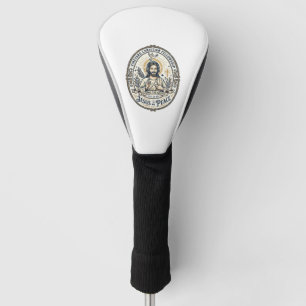 Couvre-club De Golf Jesus Lo Fi Rythmes D'étude T-Shirt Graphique Esth