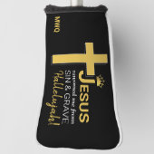 Couvre-club De Golf JÉSUS moderne M'A RANSOMÉ Christian PUTTER (Tourné à 90°)