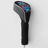 Couvre-club De Golf Jeu Sur Vibrant (Incliné)