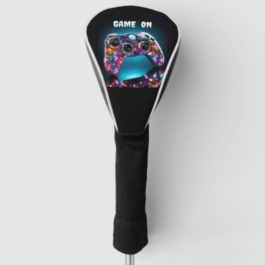Couvre-club De Golf Jeu Sur Vibrant (Devant)