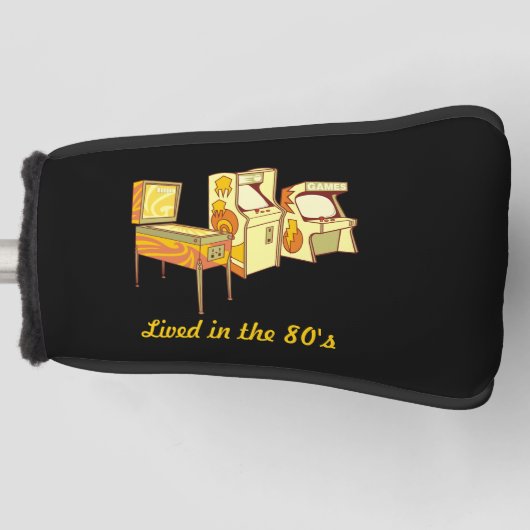 Couvre-club De Golf Jeux rétro (Devant)