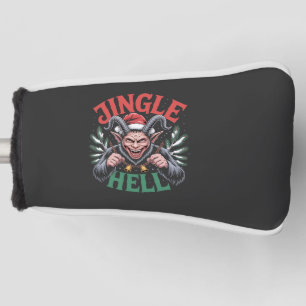 Couvre-club De Golf Jingle Hell Noël Krampus Evil Xmas