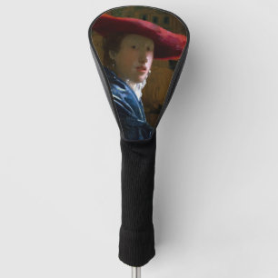 Couvre-club De Golf Johannes Vermeer - Fille avec un Casquette rouge