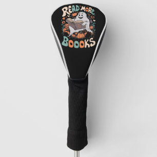 Couvre-club De Golf Joli fantôme lit plus de livres enseignant Hallowe