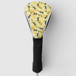 Couvre-club De Golf Joli petit motif abeilles