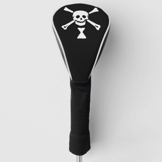 Couvre-club De Golf Jolly roger Drapeau Emanuel Wynne Pirate (Devant)