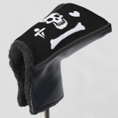 Couvre-club De Golf Jolly roger du drapeau de Stede Bonnet Pirate (Devant 3/4)