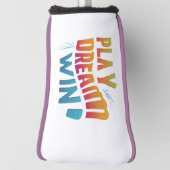 Couvre-club De Golf Jouer rêve (Tourné à 90°)