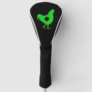 Couvre-club De Golf Jour de la Saint Patrick Shamrock de poulets Amour