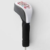 Couvre-club De Golf Joyeuse Saint-Valentin (Incliné)