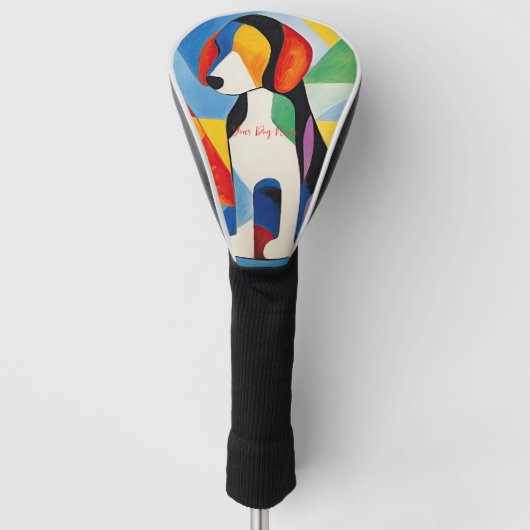 Couvre-club De Golf Joyeux chien Beagle 02 - Kaori (Devant)