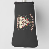 Couvre-club De Golf Joyeux clucage Noël Funny Chicken Roosters (Tourné à 90°)