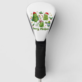 Couvre-club De Golf Joyeux Picklemas Personnages de Pickle Noël