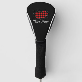 Couvre-club De Golf Joyeux Pigmas Rouge Pâté Guinée Cochon cadeau de N