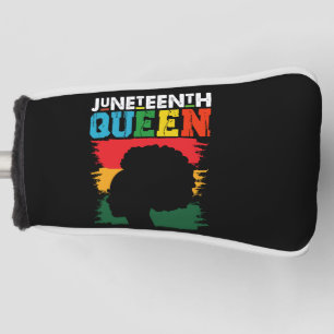Couvre-club De Golf Junetten Queen Black Afro Melanin Girl