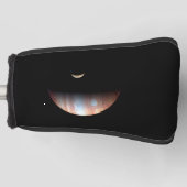 Couvre-club De Golf Jupiter Géant Gaz Planète & Io Galilée Lune (Devant)