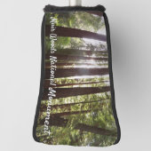 Couvre-club De Golf Jusqu'aux séquoias du matin (Tourné à 90°)