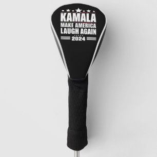 Couvre-club De Golf Kamala Faire rire l'Amérique encore Drapeau améric