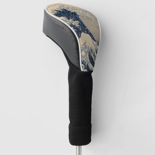 Couvre-club De Golf Katsushika Hokusai La Grande vague de Kanagawa (Incliné)