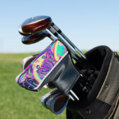 Couvre-club De Golf Kawaii Anime Girl Golf Head Cover (In Situ)