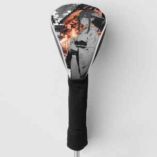 Couvre-club De Golf KAWAII Japanese Girl Golf head cover