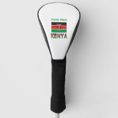 Couvre-club De Golf Kenya Drapeau Vert Personnalisé (Devant)