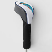 Couvre-club De Golf Kingfisher Bird Art (Incliné)