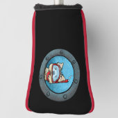 Couvre-club De Golf KiniArt Snorkeling Cairn Terrier (Tourné à 90°)